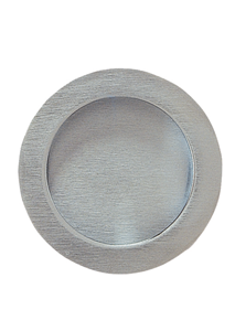 Poignée cuvette + têtière sans serrure RONDO 3 ECLISSE - Chromé